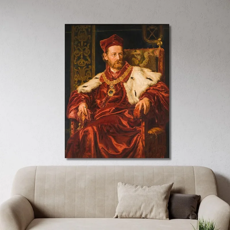 Retrato De Józef Szujski Jan Matejko