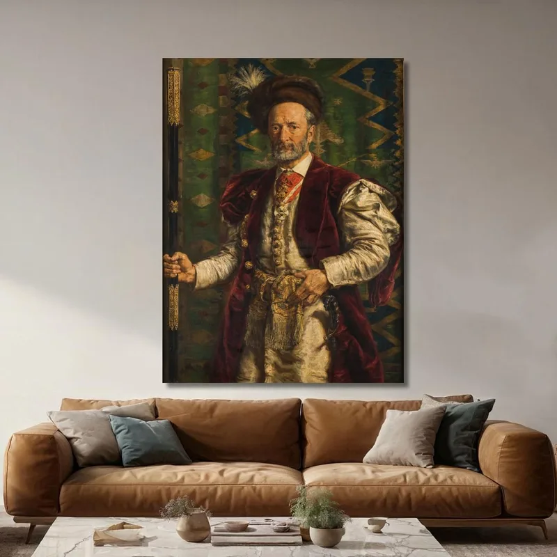 Retrato De Mikolaj Zyblikiewicz Jan Matejko