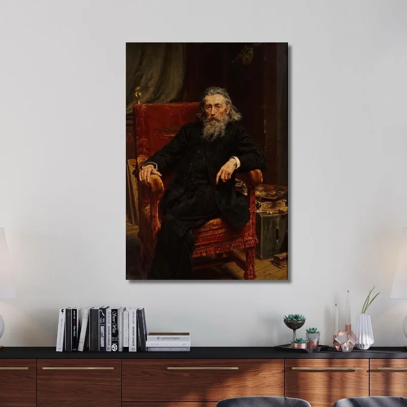 Auto Ritratto Jan Matejko quadro stampa su tela