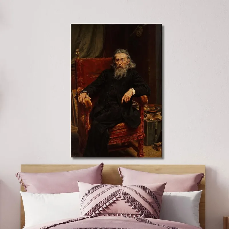 Auto Ritratto Jan Matejko quadro stampa su tela