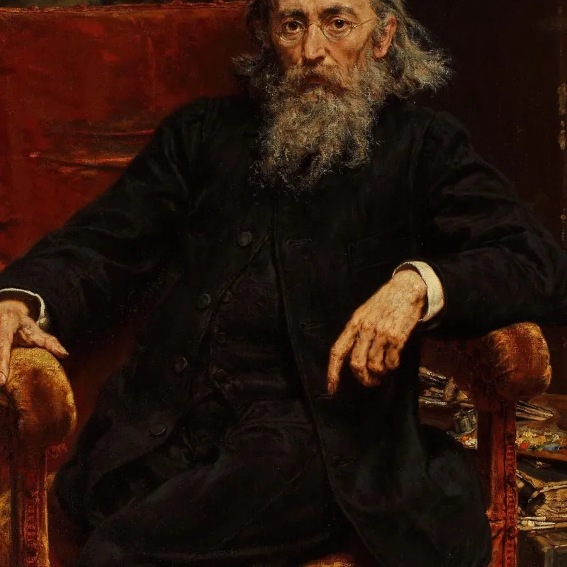 Auto Ritratto Jan Matejko quadro stampa su tela