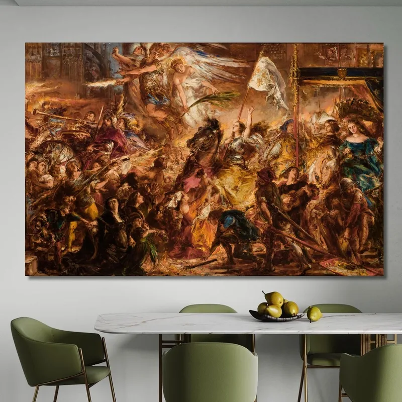La Pucelle D'Orléans Jan Matejko