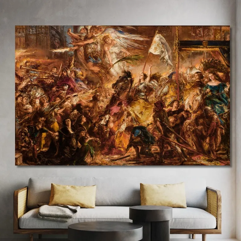La Pucelle D'Orléans Jan Matejko