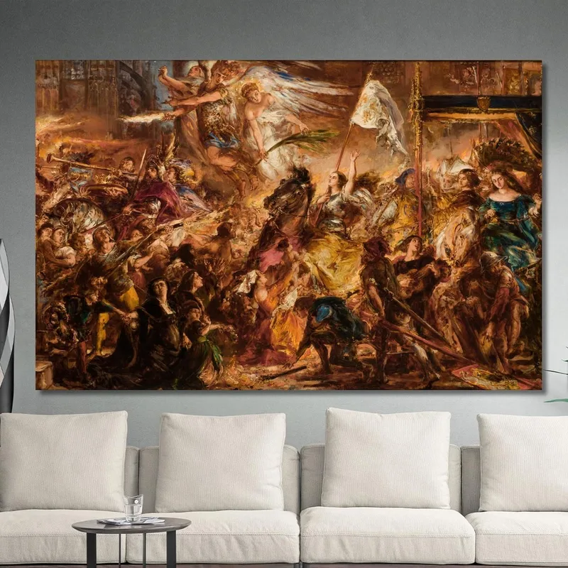 La Pucelle D'Orléans Jan Matejko