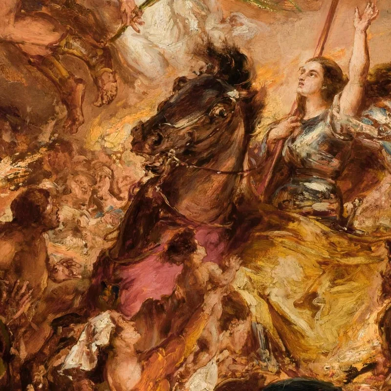 La Pucelle D'Orléans Jan Matejko