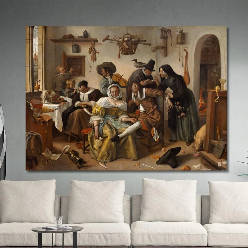 Beware Of Luxury   In Weelde Siet Toe Jan Steen