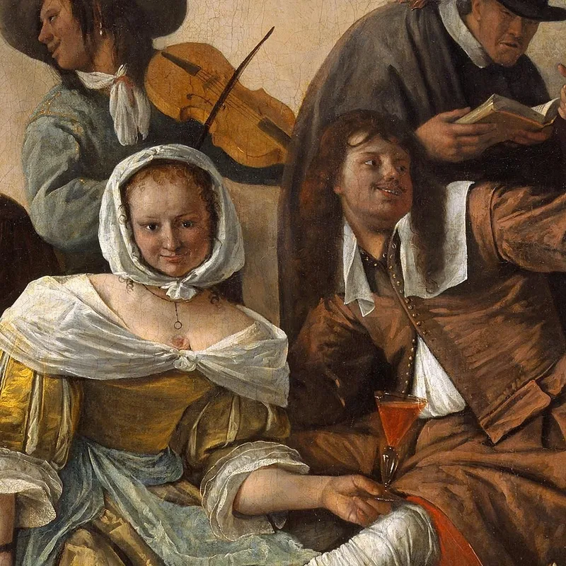 Beware Of Luxury   In Weelde Siet Toe Jan Steen