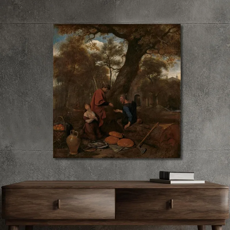 Erysichthon Selling His Daughter Jan Steen
