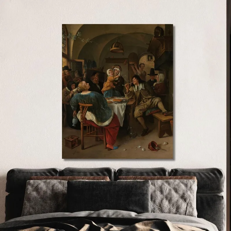 Family Scene Jan Steen