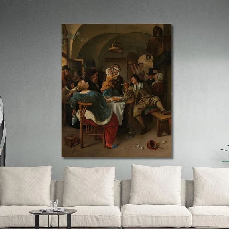 Family Scene Jan Steen