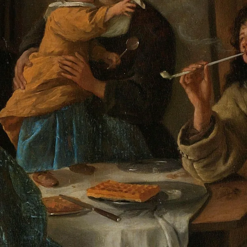 Family Scene Jan Steen
