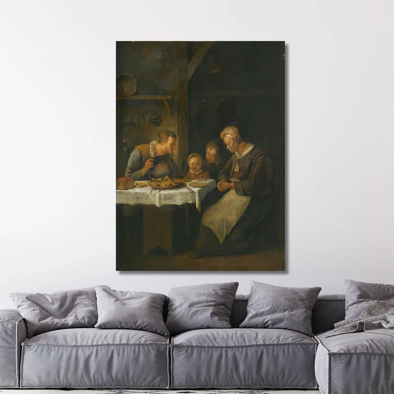 Grace Before A Meal Jan Steen