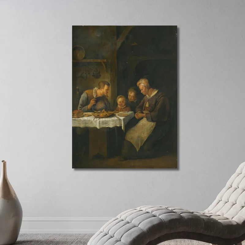Grace Before A Meal Jan Steen
