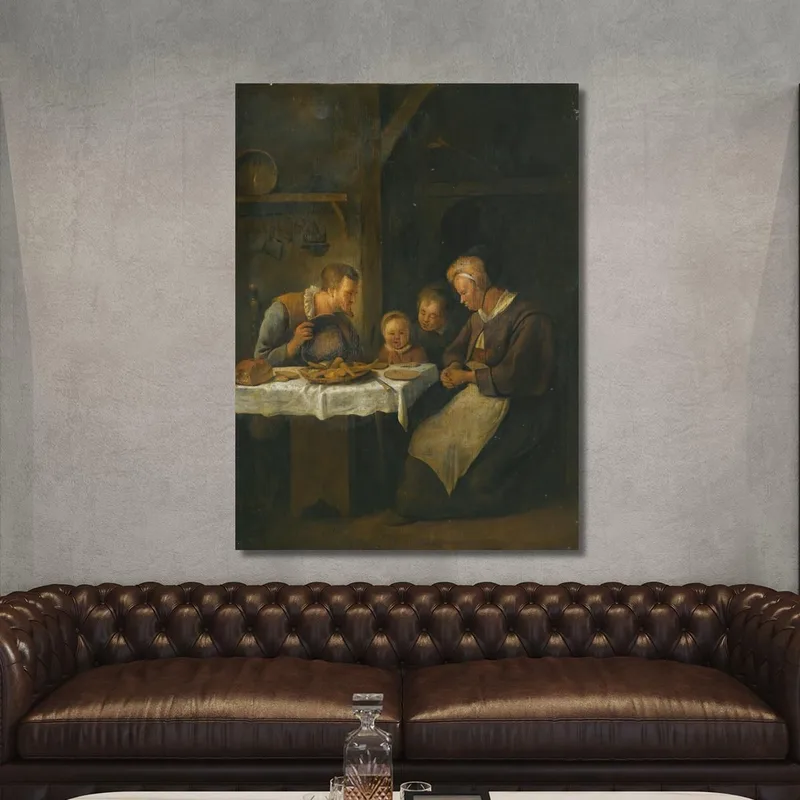 Grace Before A Meal Jan Steen