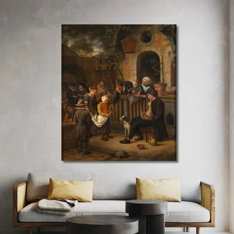 Le Petit Queteur Jan Steen
