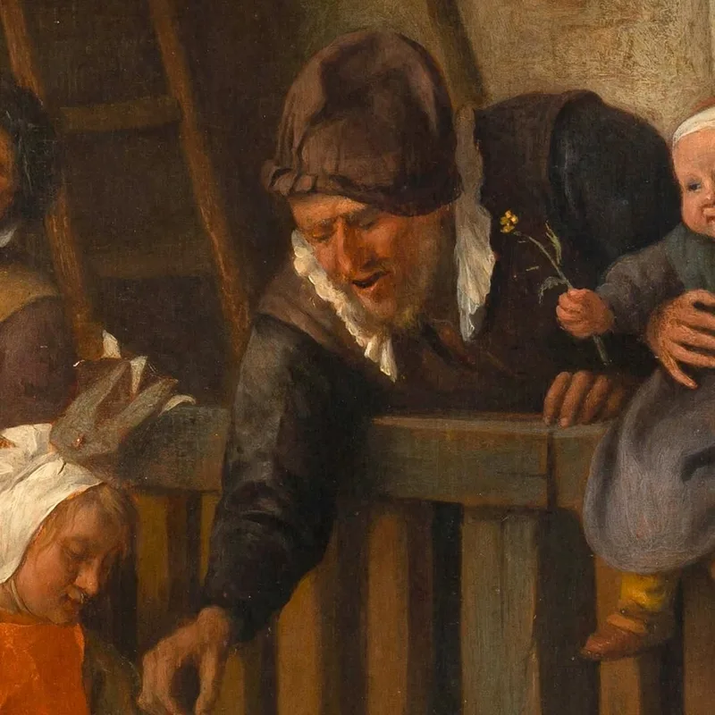 Le Petit Queteur Jan Steen