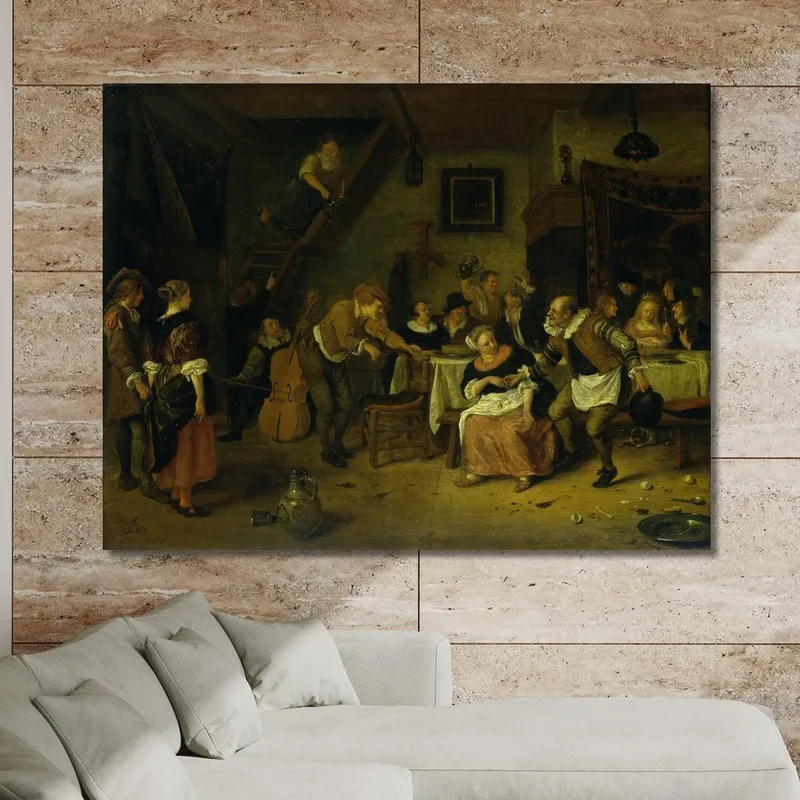 Peasant Wedding Jan Steen