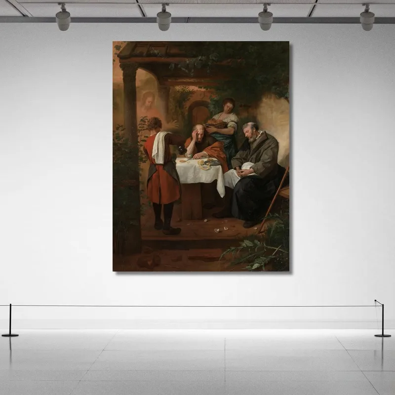 Supper At Emmaus Jan Steen