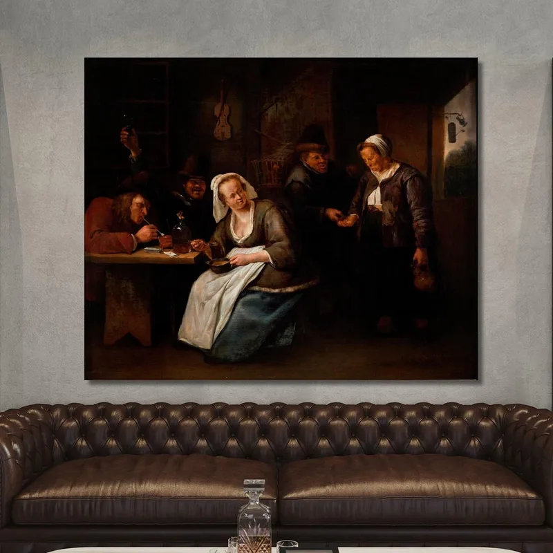 Tavern Scene Jan Steen