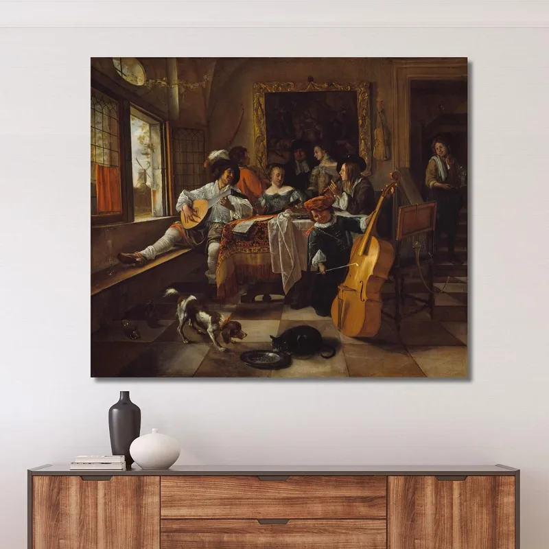 The Family Concert Jan Steen