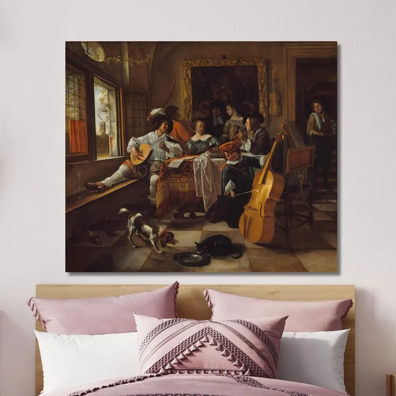 The Family Concert Jan Steen