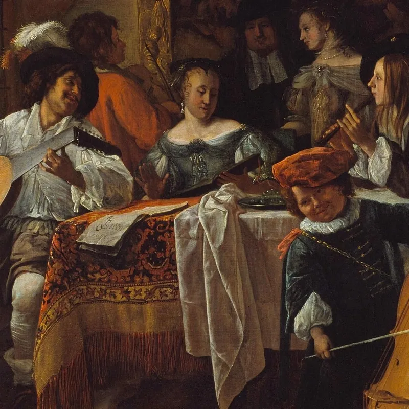 The Family Concert Jan Steen