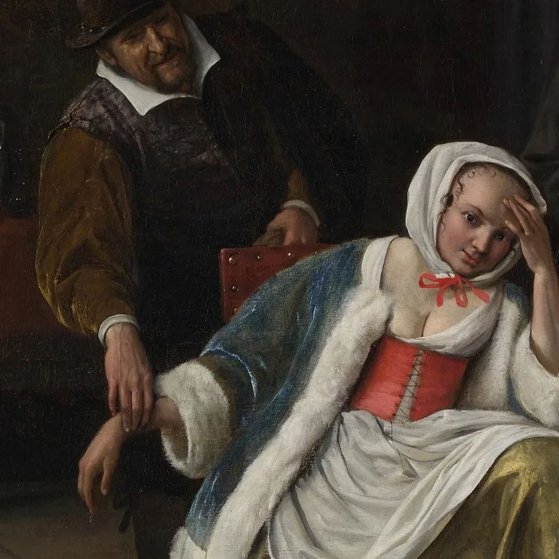 The Lovesick Maiden Jan Steen