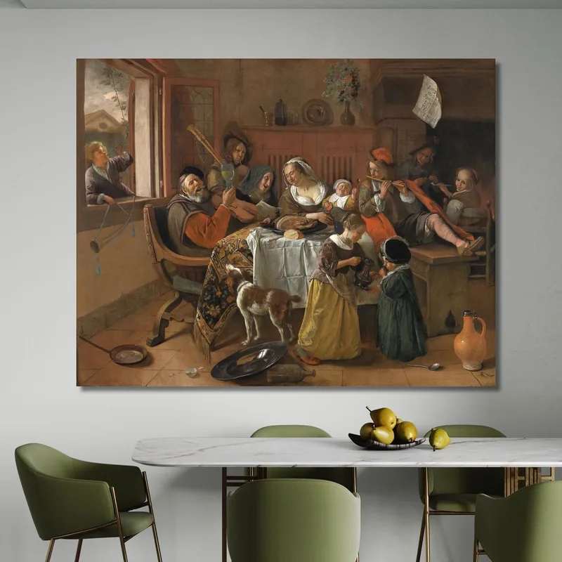 Die Fröhliche Familie Jan Steen
