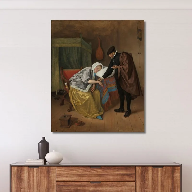 Die Kranke Frau Jan Steen