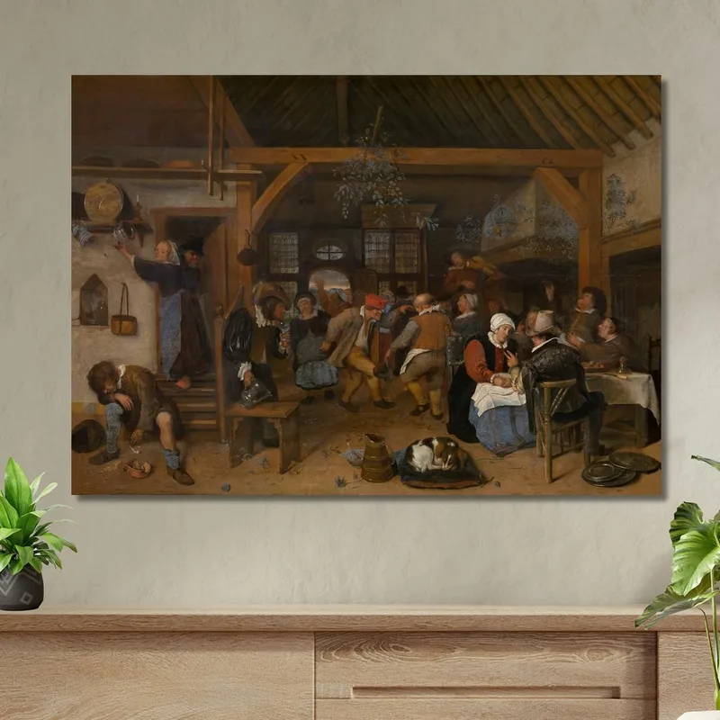 The Wedding Feast Jan Steen