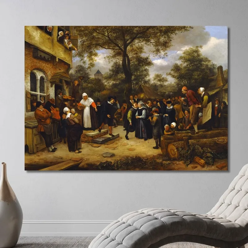 Village Wedding Jan Steen