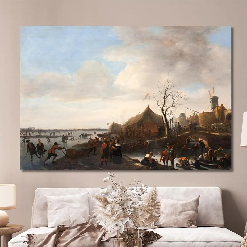 Winter Scene Jan Steen
