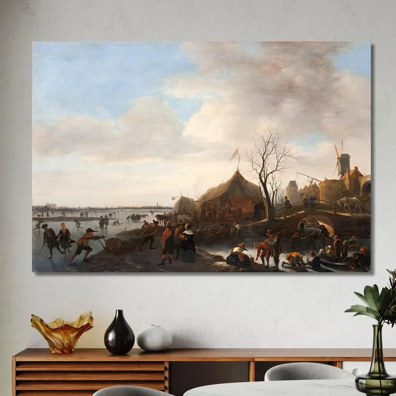 Winter Scene Jan Steen