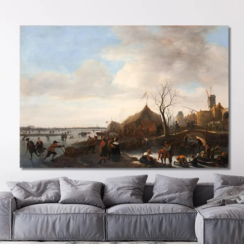 Winter Scene Jan Steen