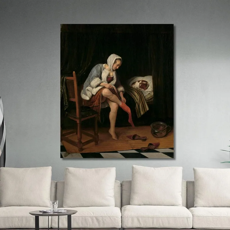 Woman At Her Toilet Jan Steen