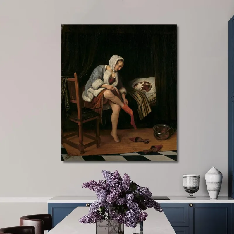Woman At Her Toilet Jan Steen