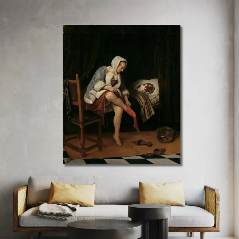 Woman At Her Toilet Jan Steen