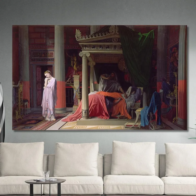 Antiochus And Stratonice Jean Auguste Dominique Ingres