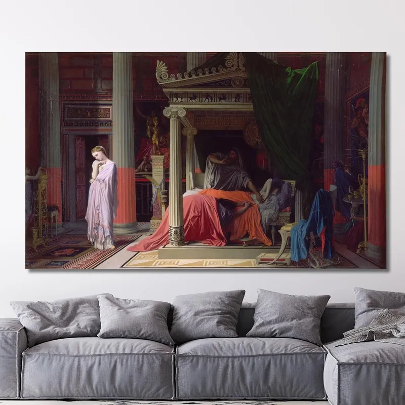 Antiochus And Stratonice Jean Auguste Dominique Ingres