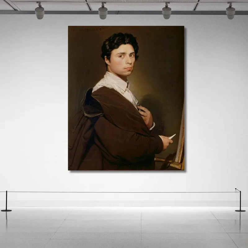 Autoritratto A Ventiquattro Anni Jean Auguste Dominique Ingres