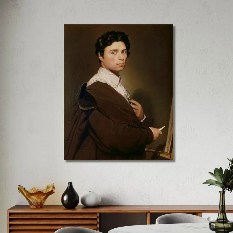 Autoritratto A Ventiquattro Anni Jean Auguste Dominique Ingres
