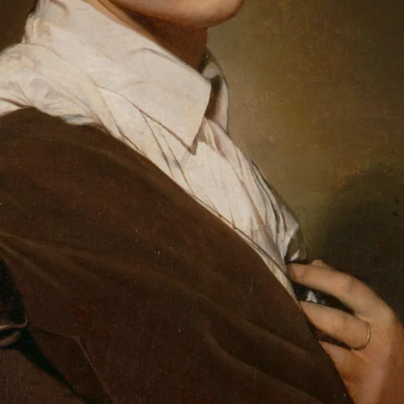 Autoritratto A Ventiquattro Anni Jean Auguste Dominique Ingres