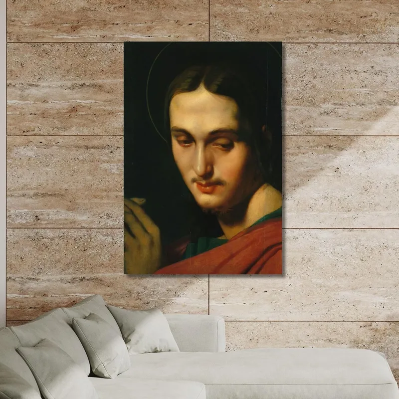 Head Of Saint John The Evangelist Jean Auguste Dominique Ingres