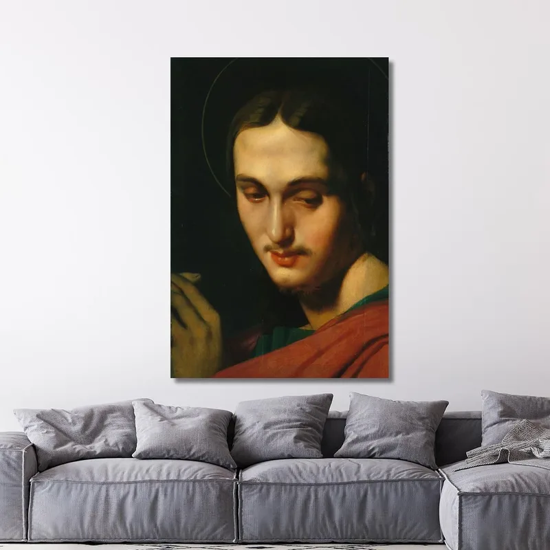 Head Of Saint John The Evangelist Jean Auguste Dominique Ingres