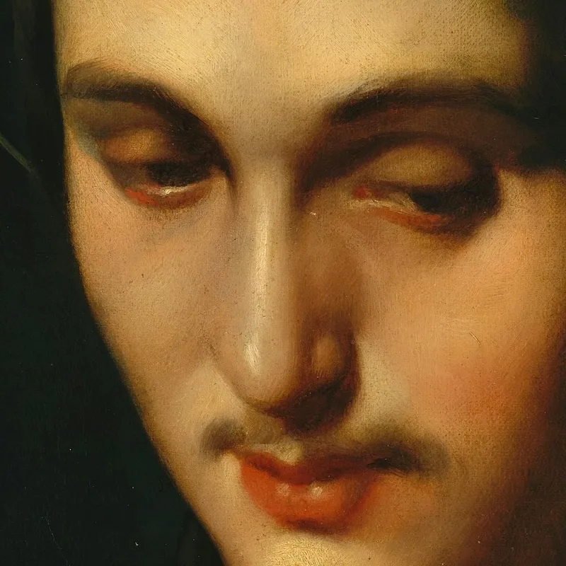 Head Of Saint John The Evangelist Jean Auguste Dominique Ingres