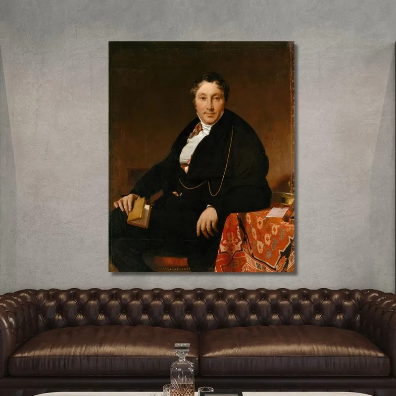 Jacques-Louis Leblanc Jean Auguste Dominique Ingres