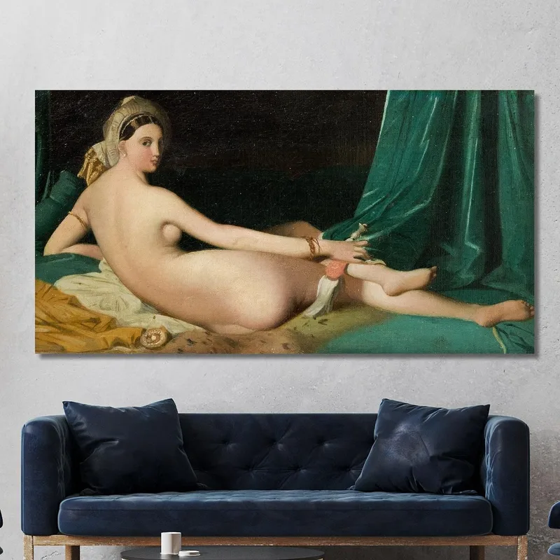 Odalisque Jean Auguste Dominique Ingres