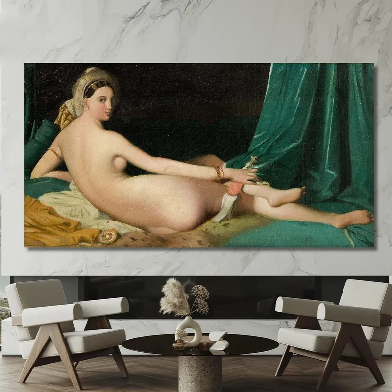 Odalisque Jean Auguste Dominique Ingres