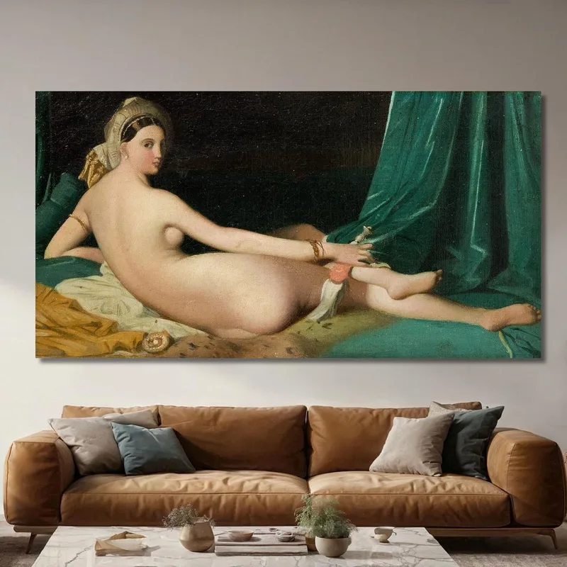 Odalisque Jean Auguste Dominique Ingres