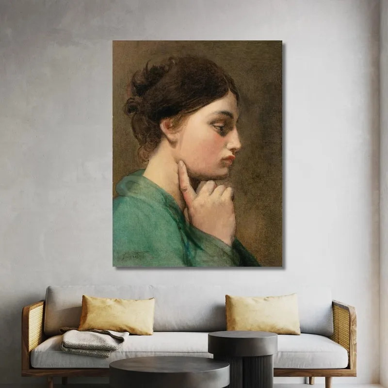 Odissea Studio Della Figura Per L'Apoteosi Di Omero Jean Auguste Dominique Ingres